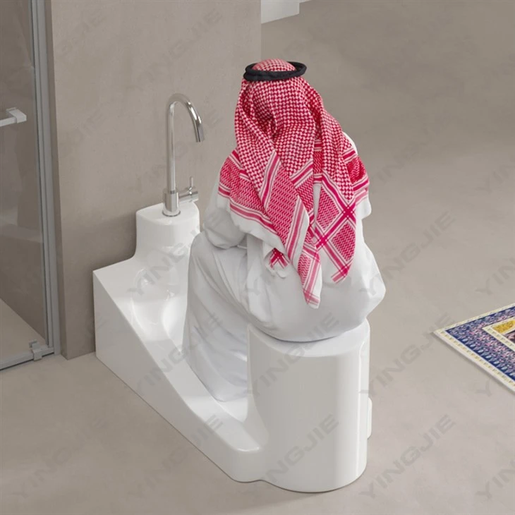 Modern Acrylic Wudu Sink Design